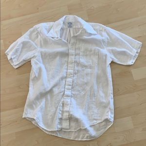 Brooks brothers white button down T